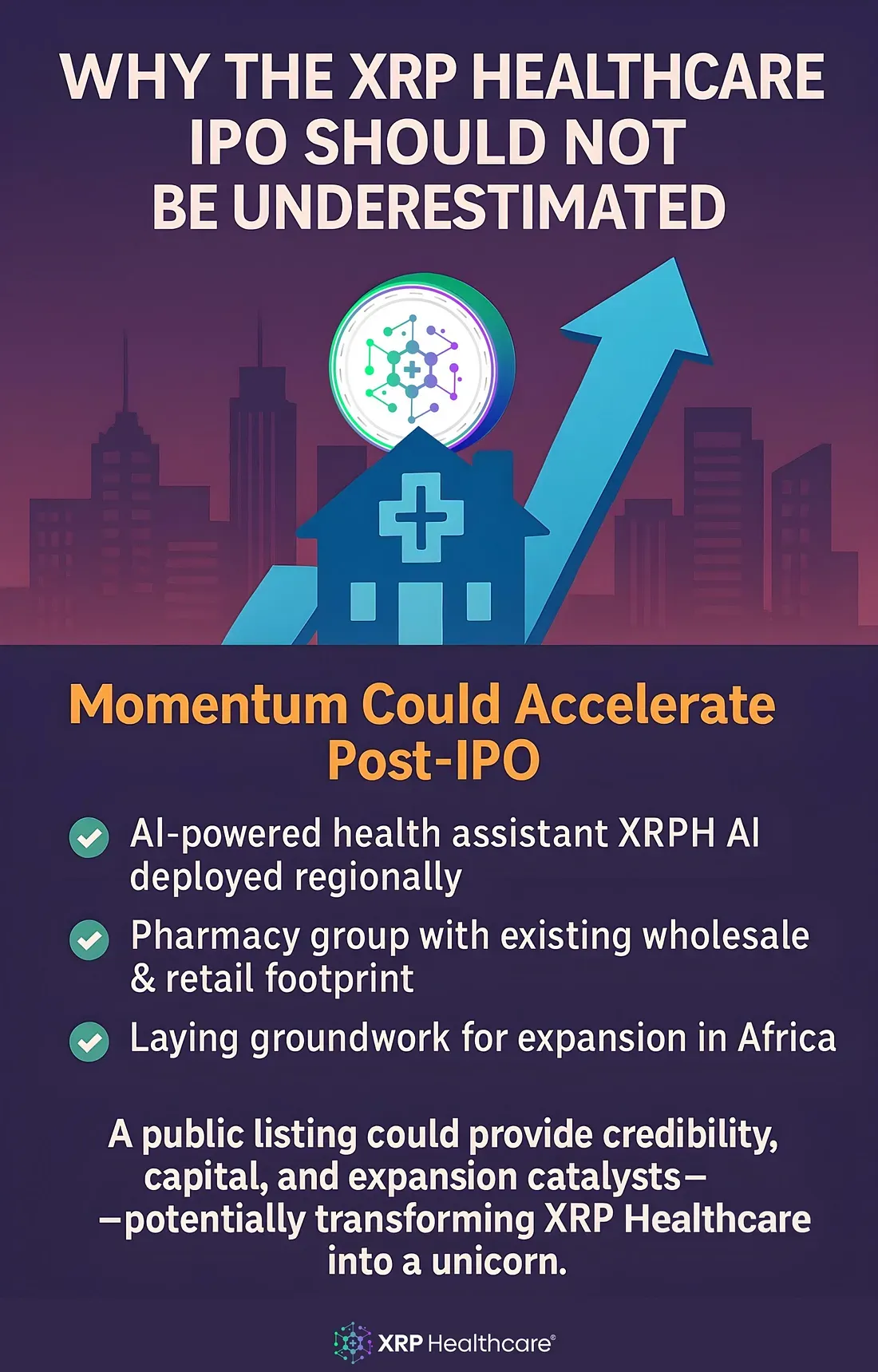 Why the XRP Healthcare IPO Should Not Be Underestimated
