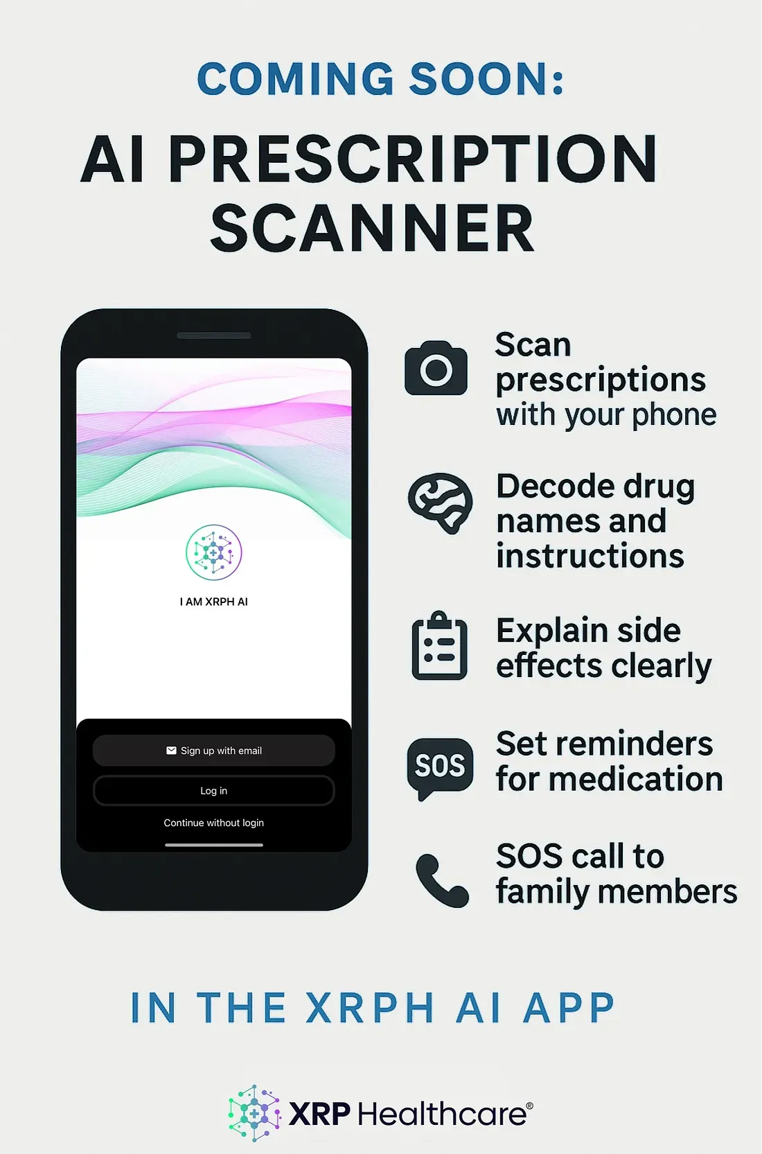 Coming Soon: The XRPH AI Prescription Scanner – Smarter, Safer, More Human