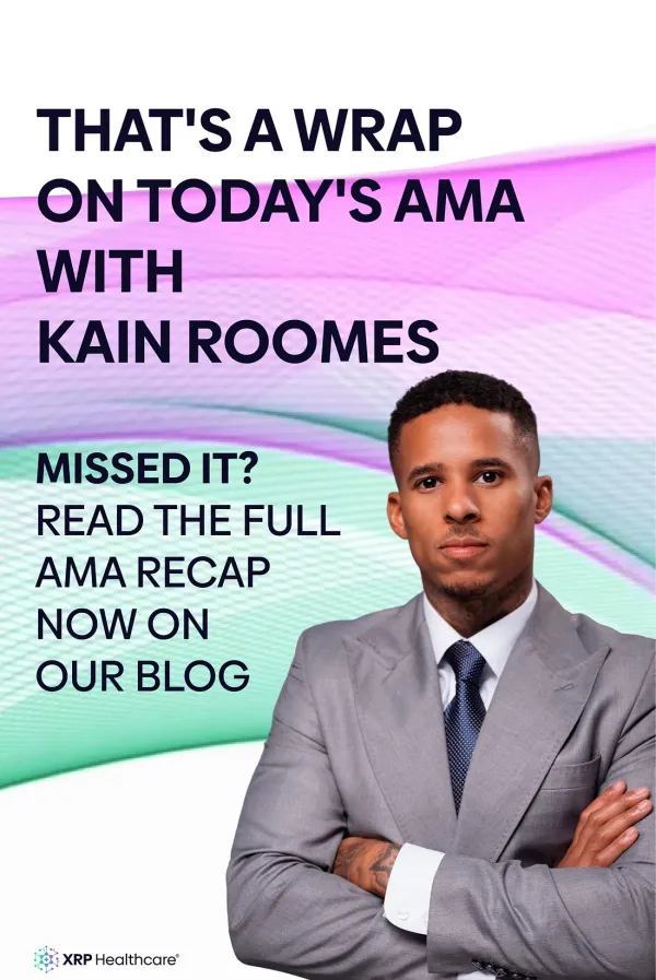 XRP Healthcare AMA with CEO Kain Roomes