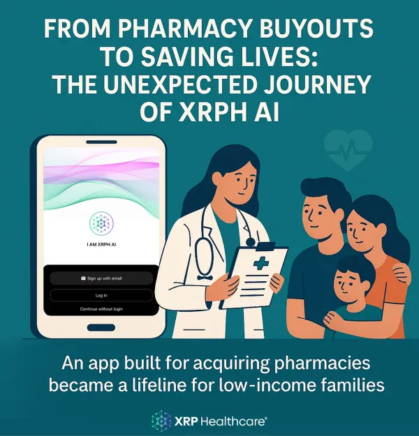 From Pharmacy Buyouts to Saving Lives: The Unexpected Journey of XRPH AI