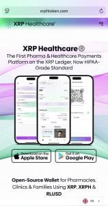 XRP Healthcare’s Open-Source XRPH Wallet Powers Next-Gen Digital Pharmacy Payments